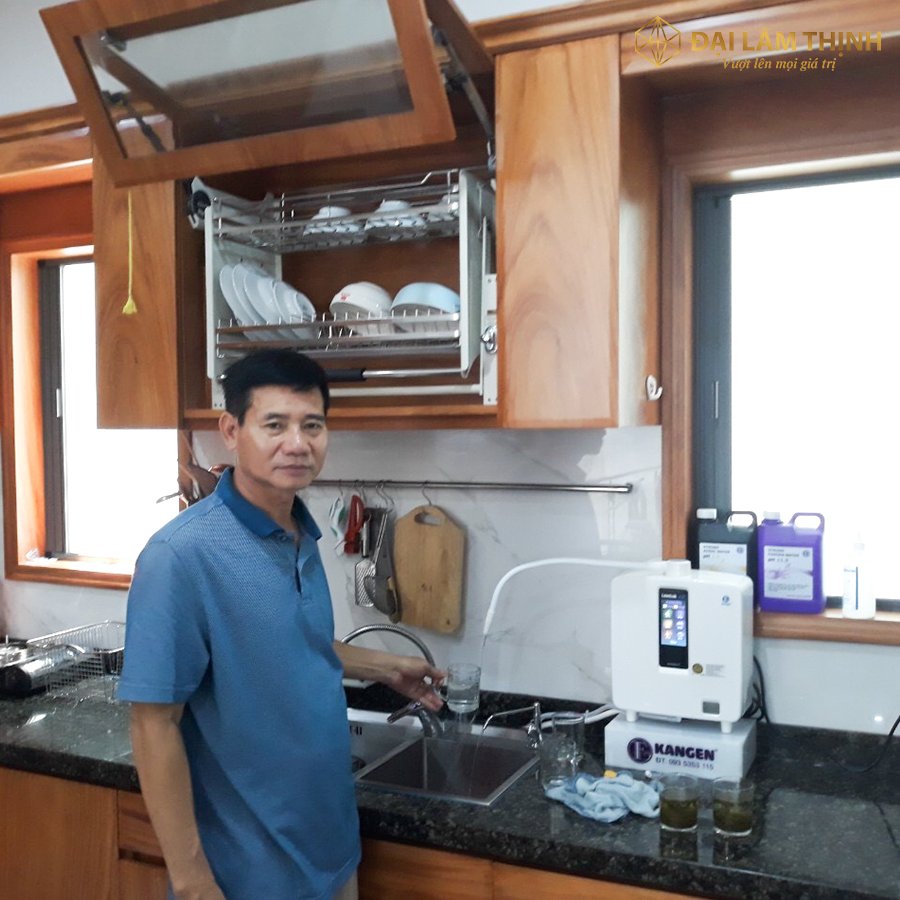review máy lọc nước kangen leveluk k8